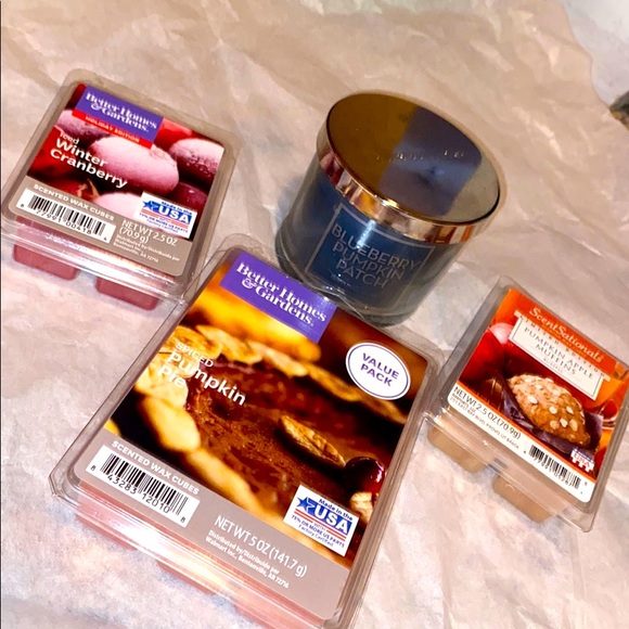 Candle and wax melt bundle